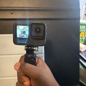 GoPro Black Action Camera with Grip